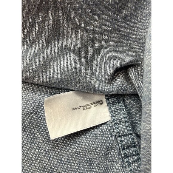 Old Navy Men XXL Chambray Double Pocket Classic Fit Button-Up RN 54023 Shirt - Picture 7 of 9